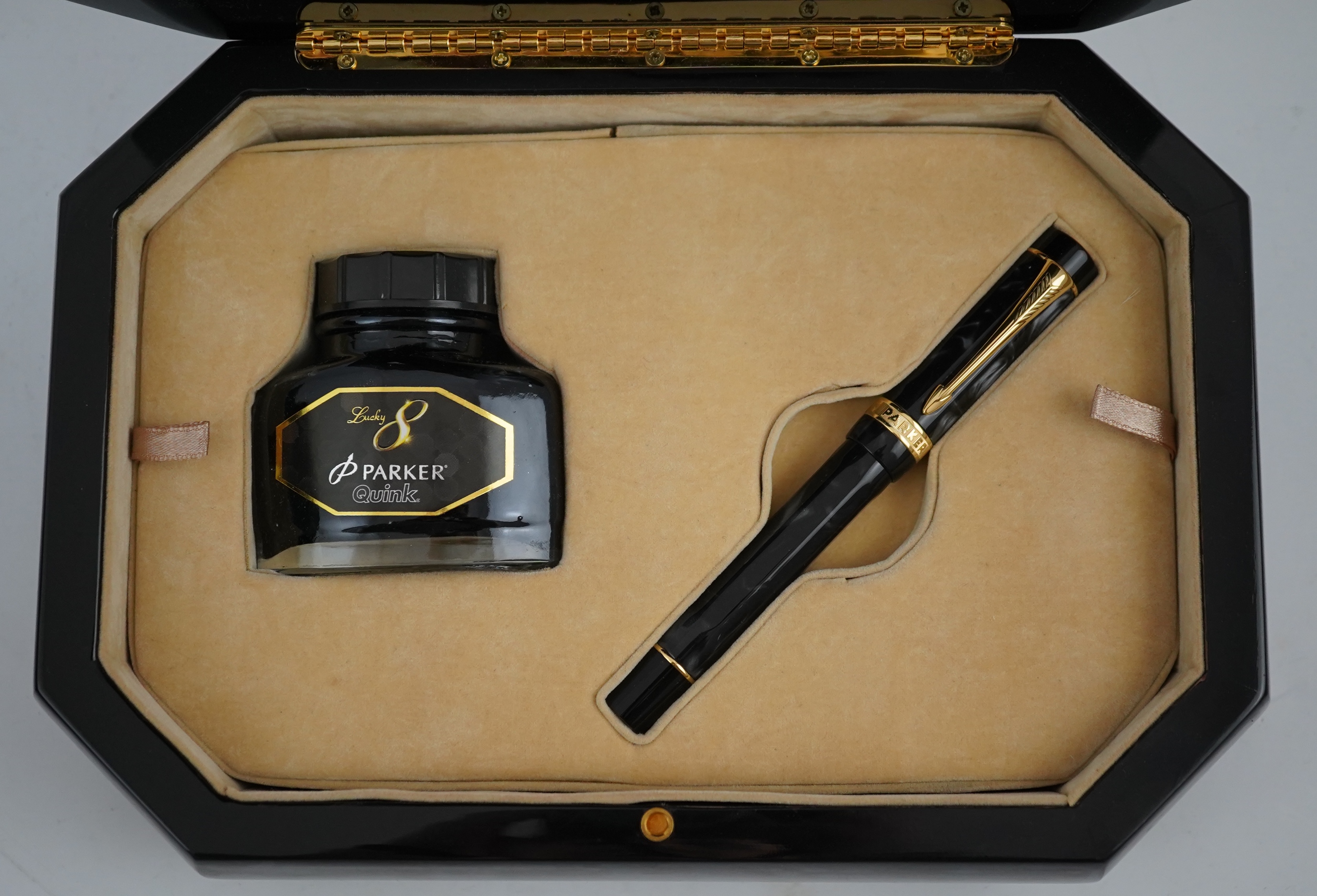 A Parker 'Lucky Eight' limited edition fountain pen, boxed